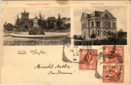 T2/T3 1901 Lecce, Fontana Villa Bodini. TCV Card (fl) - Unclassified