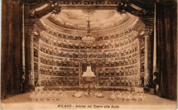 T2 Milano, Milan; Interno Del Teatro Alla Scala / Theatre, Opera House, Interior, Ballet - Zonder Classificatie