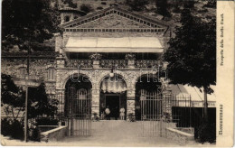 T2/T3 1912 Monsummano Terme, Prospetto Della Grotta Giusti (EK) - Zonder Classificatie