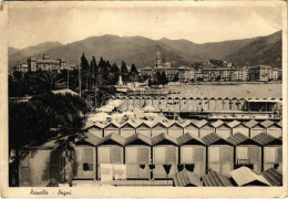 T2/T3 1939 Rapallo, Bagni / Beach, Cabins, Bathers (EK) - Sin Clasificación