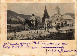T3 1901 Oltenia, Terani De La Munte, Biserica / Romanian People From He Mountain, Church (fl) - Ohne Zuordnung