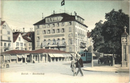 ** T2/T3 Zürich, Zürcherhof / Hotel, Tram, Shops. A. Elsener 641. (fl) - Ohne Zuordnung