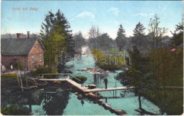 T2/T3 1931 Osby, Parti Vid Osby / General View, Wooden Bridge (EK) - Non Classés