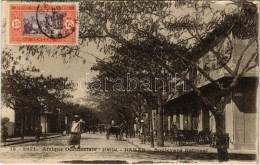 T1/T2 1919 Dakar, Boulevard National / Street View, Horse-drawn Carriage, TCV Card - Unclassified
