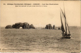 ** T1/T2 Dakar, Les Iles Madeleines, Que L'on Apercoit Un Peu Avant D'arriver / Islands, Sailboat - Ohne Zuordnung