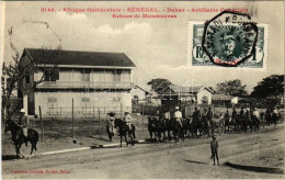 * T1 Dakar, Artillerie Coloniale Retour De Manoeuvres / Colonial Artillery Return - Non Classificati