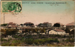 T2/T3 1912 Dakar, Quartier Des Madeleines II / Madeleines II District, General View, TCV Card (creases) - Unclassified