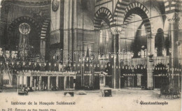 T3/T4 Constantinople, Suleiman's Mosque Interior (fa) - Non Classificati