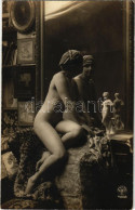 ** T2/T3 Francia Erotikus Meztelen Hölgy / French Erotic Nude Lady. A. Noyer 4068. (EK) - Ohne Zuordnung