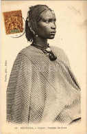 * T2 Sénégal, Cayor, Femme De Griot / Native Woman, Hair Style,  Jewellery, African Folklore (RB) - Unclassified