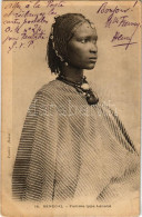 * T1/T2 Sénégal, Femme Type Lahobé / Native Woman, Hair Style,  Jewellery, African Folklore - Unclassified