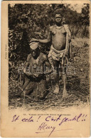 * T2/T3 Types Primitifs Dans La Brousse / Primitive Types, Natives, African Folklore (creases) - Ohne Zuordnung