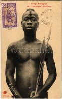 * T1 Haut-Congo, Type Bangala / Native Warrior, African Folklore - Ohne Zuordnung