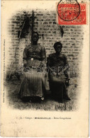 T1/T2 1908 Brazzaville, Deux Congolaises / Native Women, African Folklore, TCV Card - Ohne Zuordnung