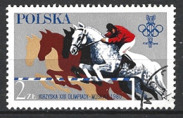 POLOGNE. N°2491 Oblitéré De 1980. Jumping. - Springreiten