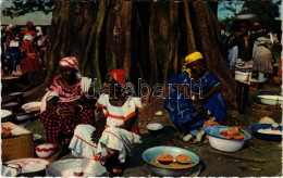 * T2 L'Afrique En Couleurs, Scéne De Marché / Africa In Pictures, Market Scene, African Folklore (EK) - Unclassified