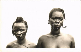 ** T1 A.O.F. Femmes Manou / Native Women, Hair Style, African Folklore, Photo - Sin Clasificación