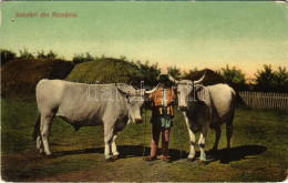 ** T4 Salutari Din Romania / Romanian Folklore (lyuk / Pinhole) - Unclassified