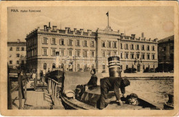 T2/T3 1914 Pola, Pula; Hafen Admiralat, K.u.k. Kriegsmarine / Austro-Hungariany Navy Port Admiralty Building, Litho Nava - Unclassified