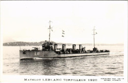 ** T1 Matelot Leblanc Torpilleur 1920 (ex SMS DUKLA, K.u.k. Kriegsmarine) - Non Classificati