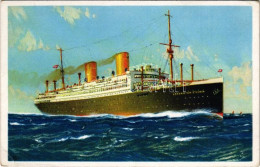 ** T2/T3 Doppelschraubendampfer "General Von Steuben" Norddeutscher Lloyd Bremen / German Twin-screw Steamship (EK) - Unclassified