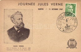 * T4 Journée Jules Verne, Obituary Card So. Stpl (EM) - Sin Clasificación