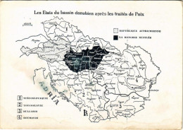 ** T2/T3 Les Etats Du Bassin Danubien Avant La Guerre Mondiale / Magyarország Feldarabolása Nemcsak Kegyetlen és Igazság - Ohne Zuordnung