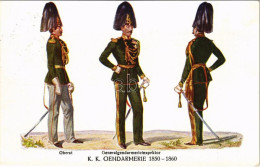 T2 1926 K.k. Gendarmerie 1850-1860. 75 Jahre Österreichische Gendarmerie 1849-1924. / 75 Years Of The Austrian Gendarmer - Ohne Zuordnung