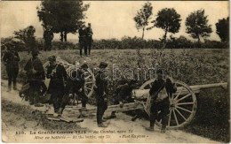 * T2/T3 Au Combat Notre 75. Mise En Batterie. La Grande Guerre 1914. Phot-Express / WWI French Military Artillery, 75 Mm - Unclassified