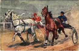 T2/T3 1910 Horse Racing, Harness Racing, Jockeys. B.K.W.I. 473-1. S: Ludwig Koch (EK) - Unclassified