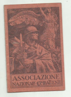 ASSOCIAZIONE NAZIONALE COMBATTENTI 1934 - Lidmaatschapskaarten