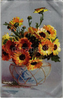 T2/T3 1908 Flowers, Still Life. J. M. & Co. London Series No. 400. Litho (EK) - Non Classificati