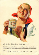 ** T2/T3 "Jö, Ist Der Kaffee Heut Wieder Gut..." Tutze Für Die Ganze Familie. Nr. 8. Mitzi / German Coffee Advertisement - Non Classés