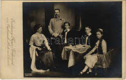 * T2 1915 Erzherzog Franz Ferdinand Von Österreich D'Este Mit Familie / Archduke Franz Ferdinand With His Family. H. C.  - Zonder Classificatie