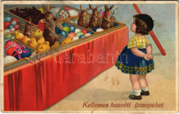 * T3 1940 Kellemes Húsvéti ünnepeket / Easter Greeting. Amag 2914. Litho (fl) - Sin Clasificación