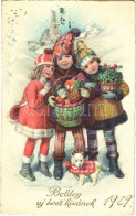 T2/T3 1929 Boldog Újévet Kívánok! / New Year Greeting Card (EK) - Sin Clasificación