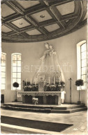 T1 1916 Salesianisches Jugendhilfswerk 'Waldwinkel' Post Aschau Bei Kraiburg Am Inn / Statue Of Virgin Mary With Baby Je - Non Classés