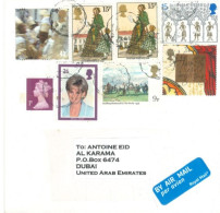 GREAT BRITIAN : 2022, STAMPS COVER TO DUBIA - Unclassified