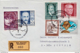 Postal History: Austria R Cover, Parachut Cover - Parachutting