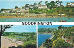 SCENES FROM GOODRINGTON, PAIGNTON, DEVON, ENGLAND. UNUSED POSTCARD   Zq6 - Paignton