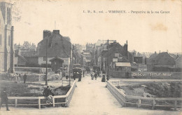 CPA 62 WIMEREUX PERSPECTIVE DE LA RUE CARNOT - Sonstige & Ohne Zuordnung