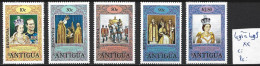 ANTIGUA 495 à 99 ** Côte 3.20 € - 1960-1981 Autonomie Interne