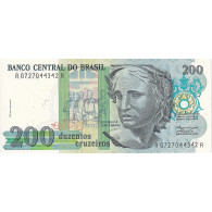 Billet, Brésil, 200 Cruzeiros, 1990-1993, UNdated (1990), KM:229, NEUF - Brésil