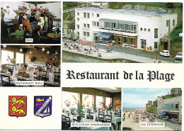 CPM - BAR-BRASSERIE-RESTAURANT "LA  PLAGE" à VILLERVILLE (14) - Restaurants