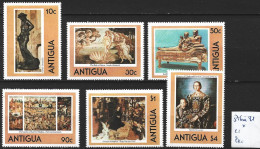 ANTIGUA 576 à 81 * Côte 6.50 € - 1960-1981 Autonomie Interne