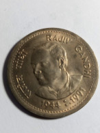 INDIA - 1 RUPIA 1991 KM89 - Rajiv Gandhi - Inde