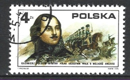 POLOGNE. N°2241 Oblitéré De 1975. Bataille De Savannah. - Us Independence