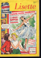 Magazine LISETTE N°24 ZETTE Reporter Du 13 Juin 1954 La Grande Padowska Théâtre NIQUE Et Son Scooter - Lisette