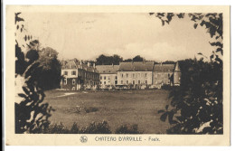 Belgique     -  Faulx -  Chateau  D'arville - Carte Signee Comtesse Guillaume  De... A Dechiffrer - Gesves