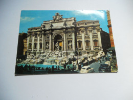 ITALIE   CARTE  COULEUR ROMA ROME FONTAINE DE TREVI EDIT ENRICO VERDESI - Fontana Di Trevi